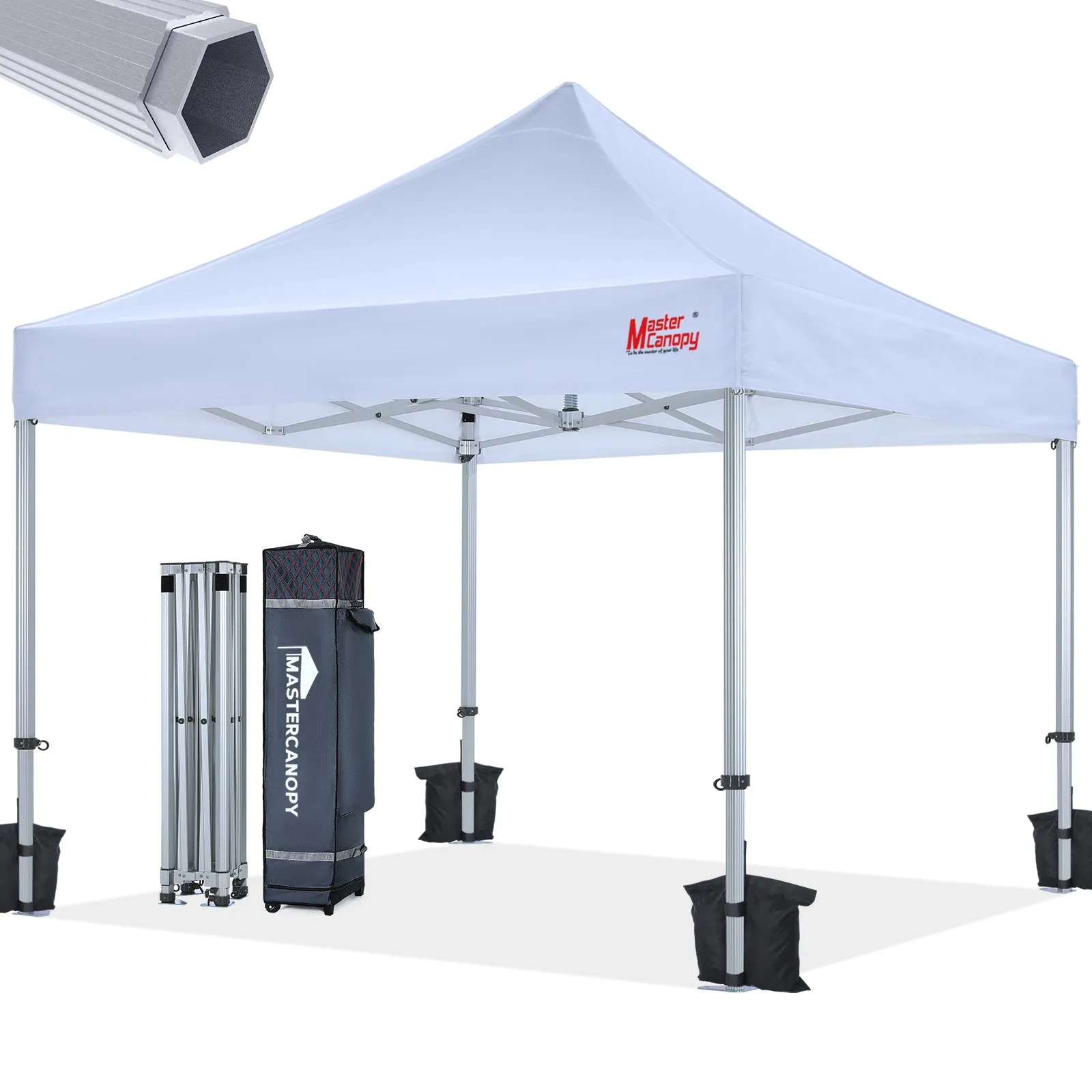 10x10/10×15/10x20 Premium Aluminum Pop Up Canopy Commercial Canopy Tent