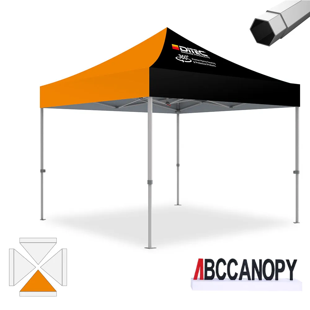 ABCCANOPY S2 Premium Heavy Duty Pop Up 8x8/10x10/10x15/10x20 Custom Canopy Tent