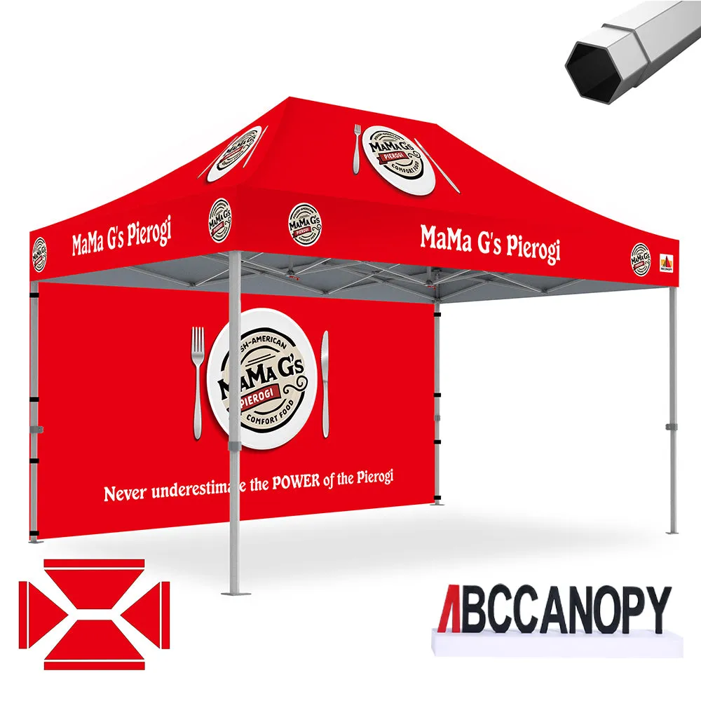ABCCANOPY S2 Premium Heavy Duty Pop Up 8x8/10x10/10x15/10x20 Custom Canopy Tent