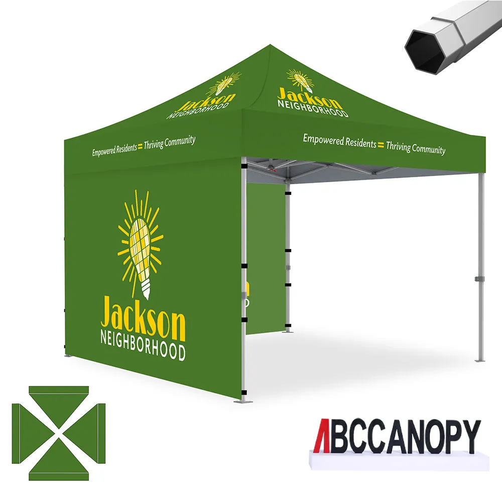 ABCCANOPY S2 Premium Heavy Duty Pop Up 8x8/10x10/10x15/10x20 Custom Canopy Tent