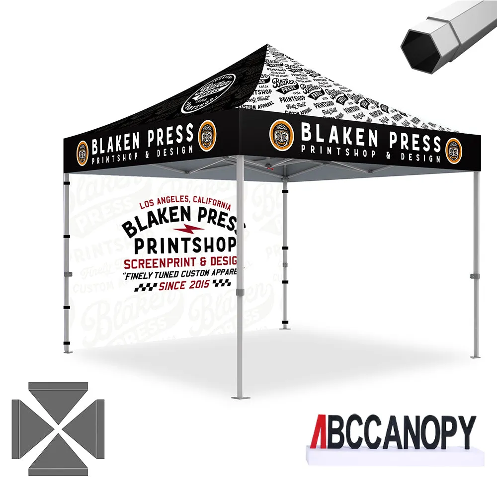 ABCCANOPY S2 Premium Heavy Duty Pop Up 8x8/10x10/10x15/10x20 Custom Canopy Tent