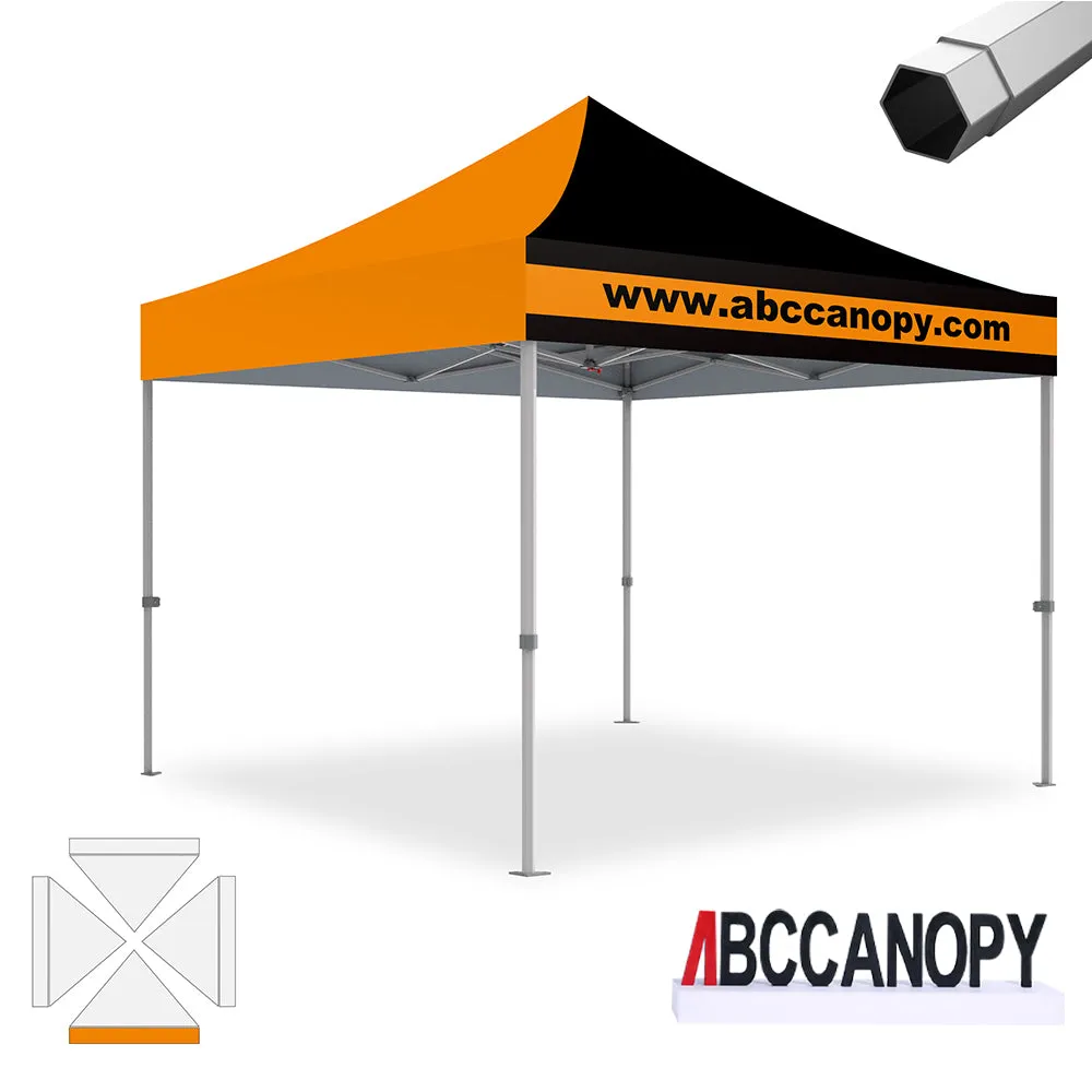 ABCCANOPY S2 Premium Heavy Duty Pop Up 8x8/10x10/10x15/10x20 Custom Canopy Tent