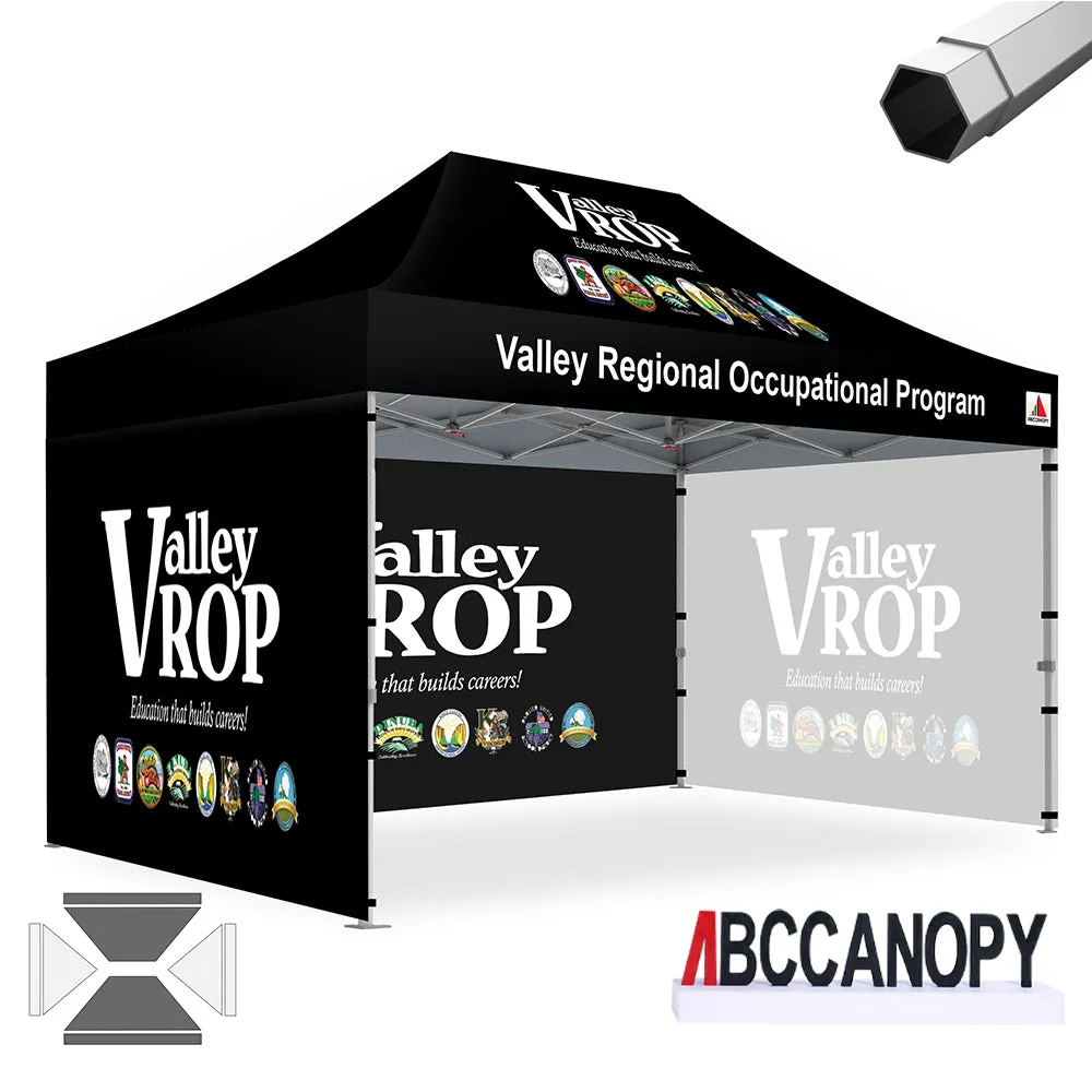 ABCCANOPY S2 Premium Heavy Duty Pop Up 8x8/10x10/10x15/10x20 Custom Canopy Tent