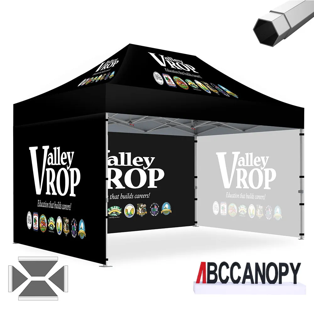 ABCCANOPY S2 Premium Heavy Duty Pop Up 8x8/10x10/10x15/10x20 Custom Canopy Tent
