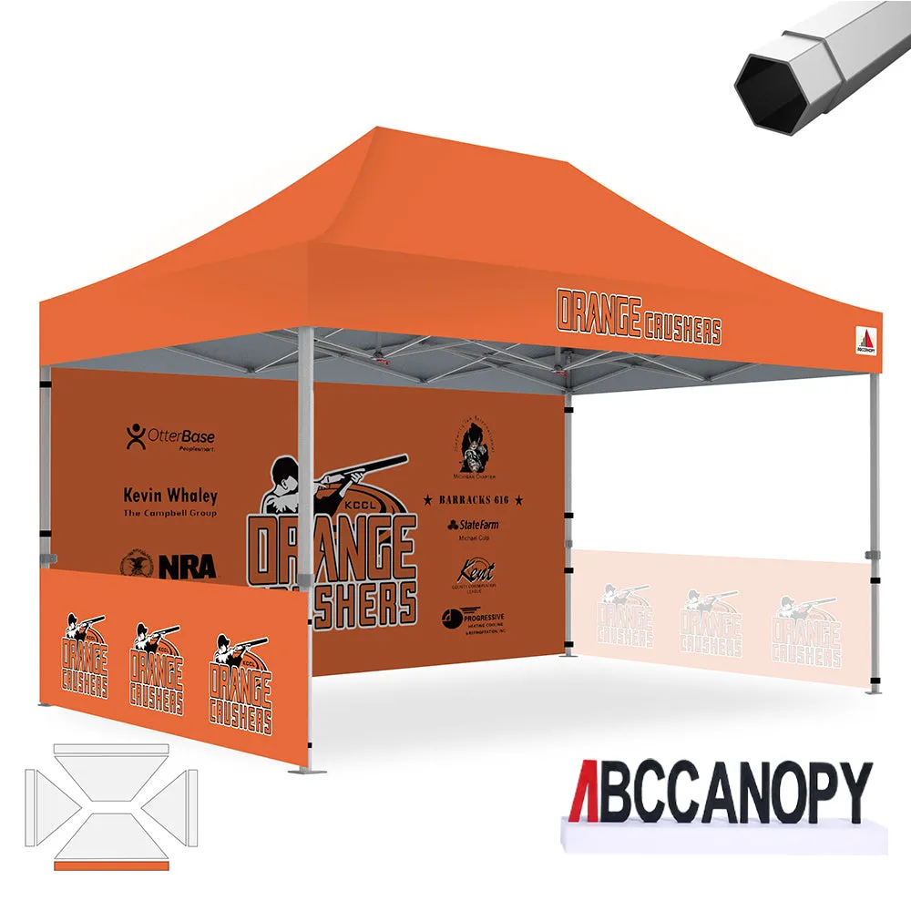 ABCCANOPY S2 Premium Heavy Duty Pop Up 8x8/10x10/10x15/10x20 Custom Canopy Tent