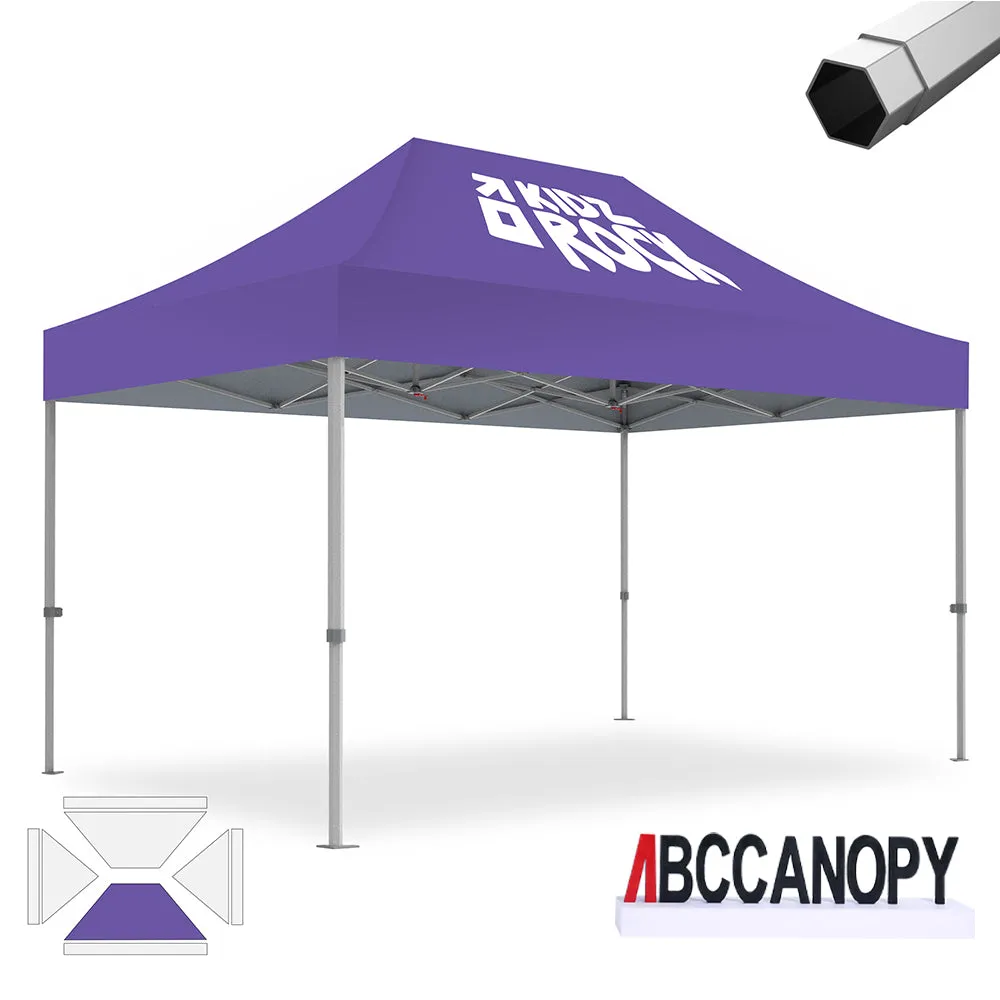 ABCCANOPY S2 Premium Heavy Duty Pop Up 8x8/10x10/10x15/10x20 Custom Canopy Tent