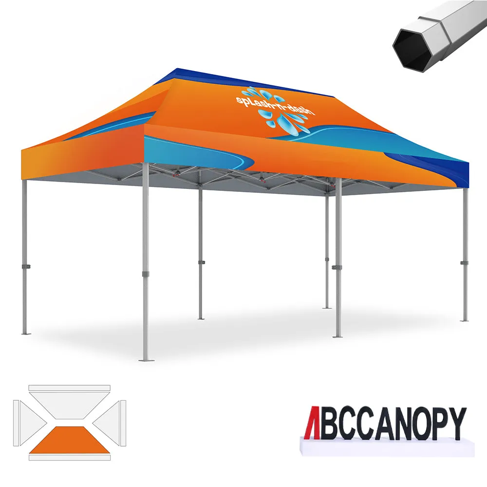 ABCCANOPY S2 Premium Heavy Duty Pop Up 8x8/10x10/10x15/10x20 Custom Canopy Tent