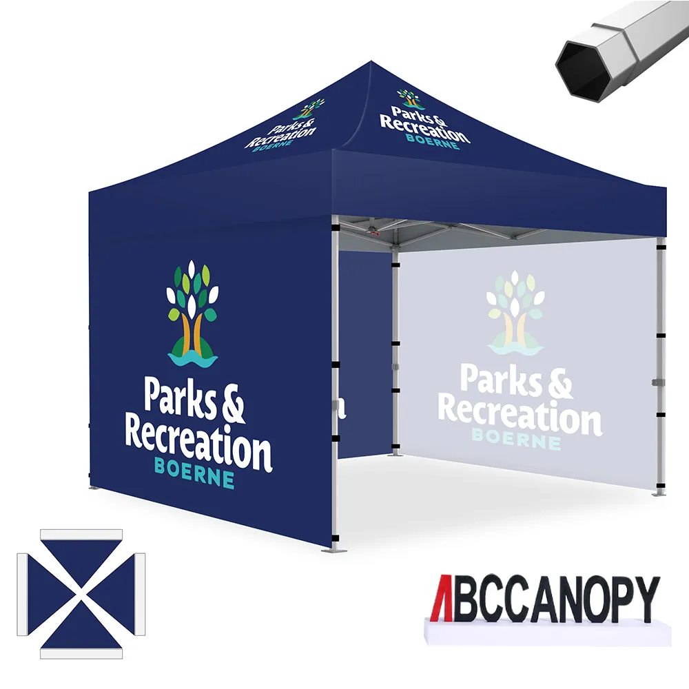 ABCCANOPY S2 Premium Heavy Duty Pop Up 8x8/10x10/10x15/10x20 Custom Canopy Tent