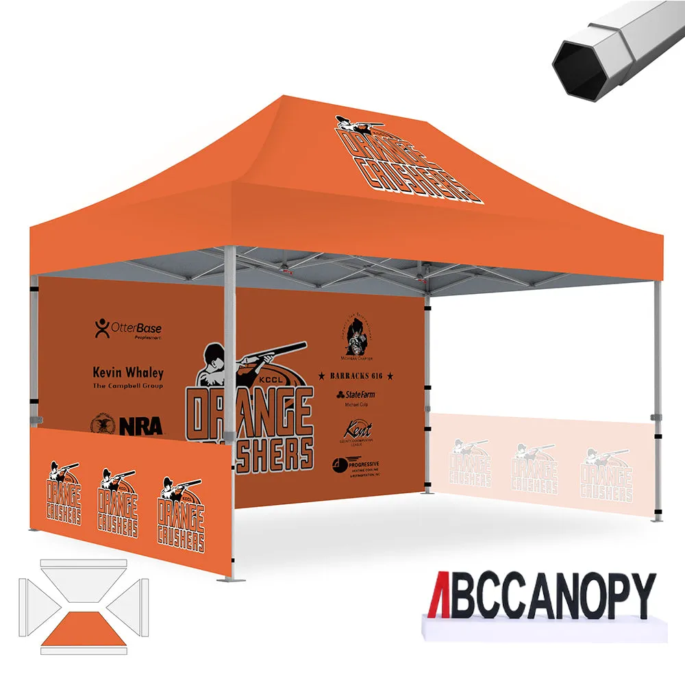 ABCCANOPY S2 Premium Heavy Duty Pop Up 8x8/10x10/10x15/10x20 Custom Canopy Tent