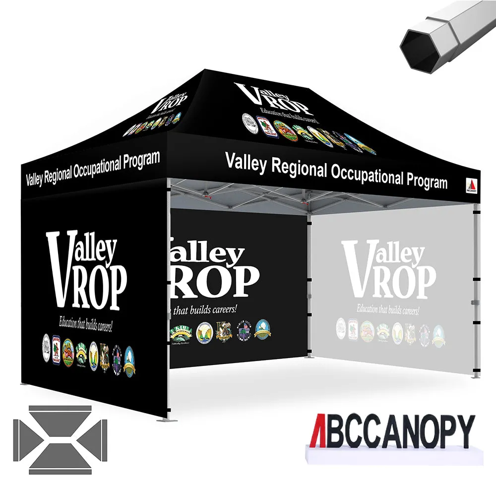 ABCCANOPY S2 Premium Heavy Duty Pop Up 8x8/10x10/10x15/10x20 Custom Canopy Tent