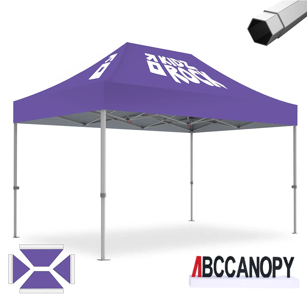 ABCCANOPY S2 Premium Heavy Duty Pop Up 8x8/10x10/10x15/10x20 Custom Canopy Tent