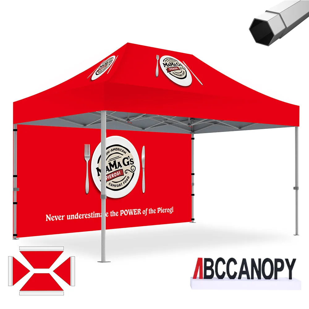 ABCCANOPY S2 Premium Heavy Duty Pop Up 8x8/10x10/10x15/10x20 Custom Canopy Tent