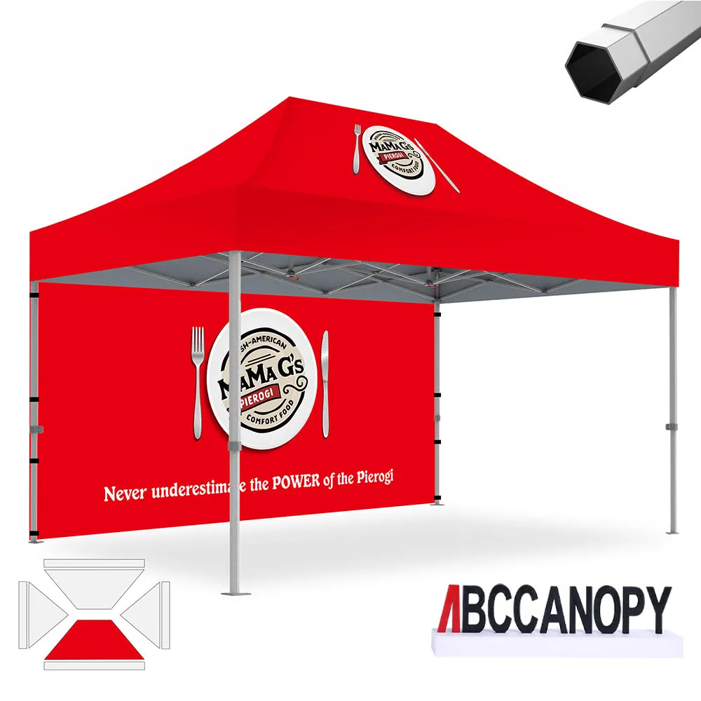 ABCCANOPY S2 Premium Heavy Duty Pop Up 8x8/10x10/10x15/10x20 Custom Canopy Tent