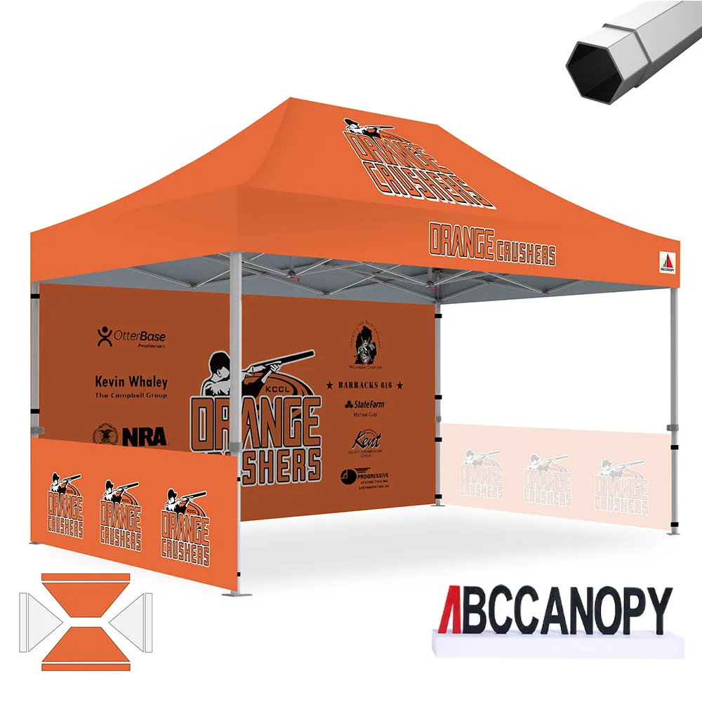 ABCCANOPY S2 Premium Heavy Duty Pop Up 8x8/10x10/10x15/10x20 Custom Canopy Tent