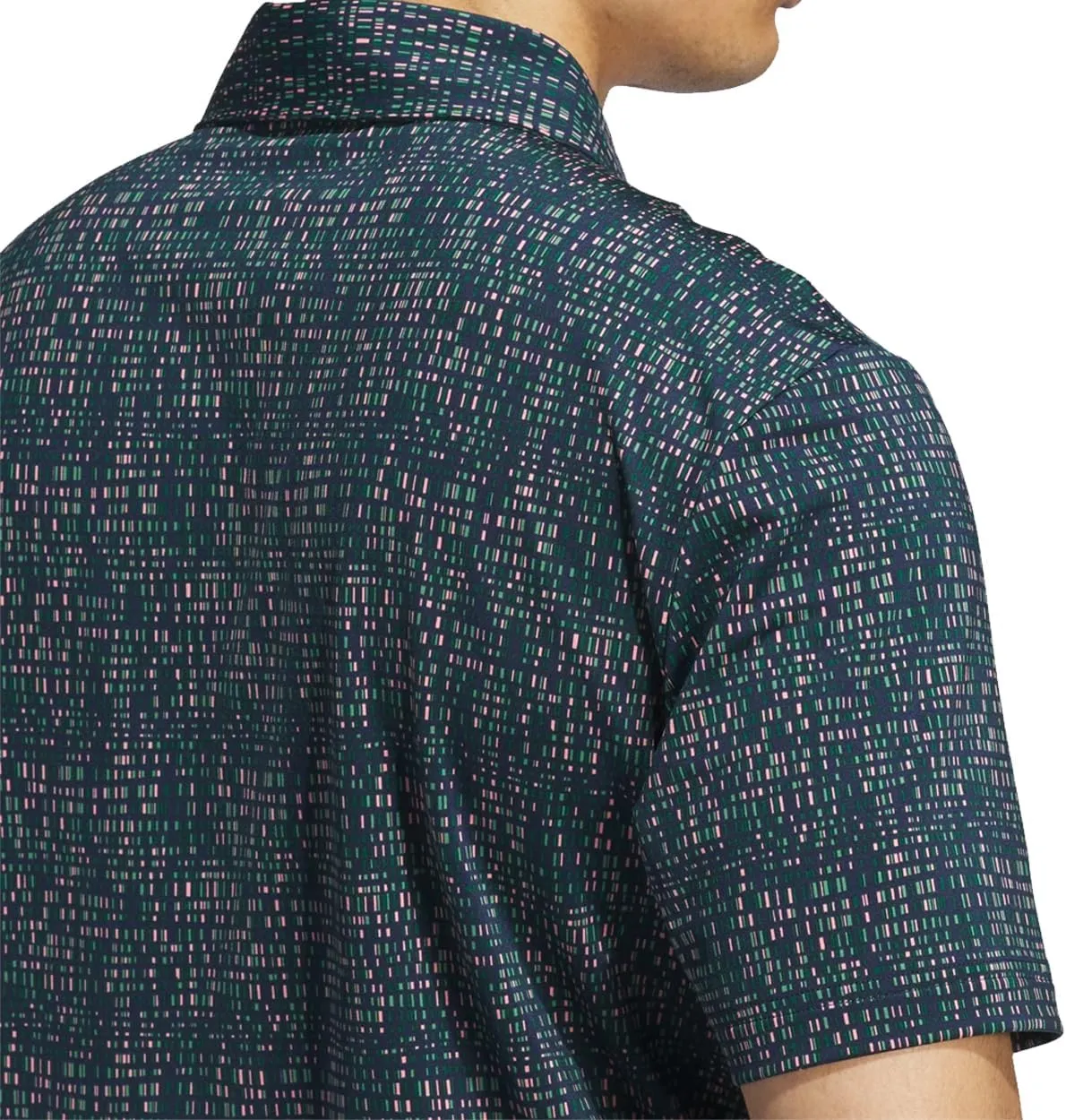 adidas Men's Ultimate365 Power Grid Print Polo Shirt