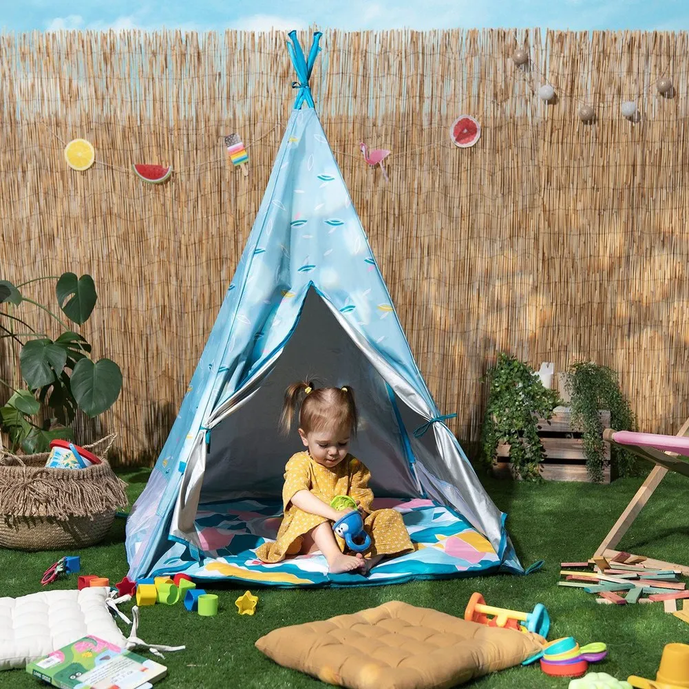 BabyMoov Indoor & Outdoor Tipi - Tipi Blue