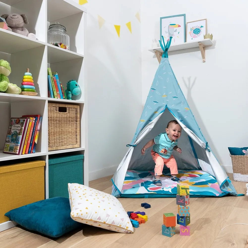 BabyMoov Indoor & Outdoor Tipi - Tipi Blue
