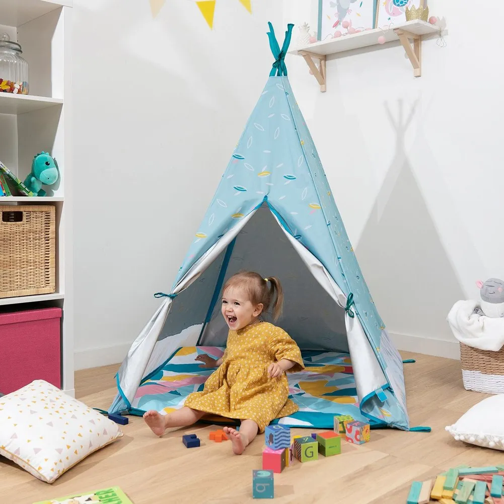 BabyMoov Indoor & Outdoor Tipi - Tipi Blue