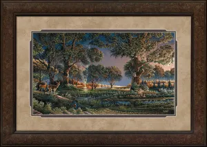 Camping on Sunset Point - Elite Print