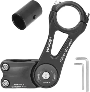 CYSKY Bike Stem Universal 31.8mm and 25.4mm Adjustable  90 Degree 90mm 110mm 130mm 145mm MTB Stem Bike Stem Riser Short Handlebar Stem for Mountain Bike Road Bike BMX City Bike Bicycle