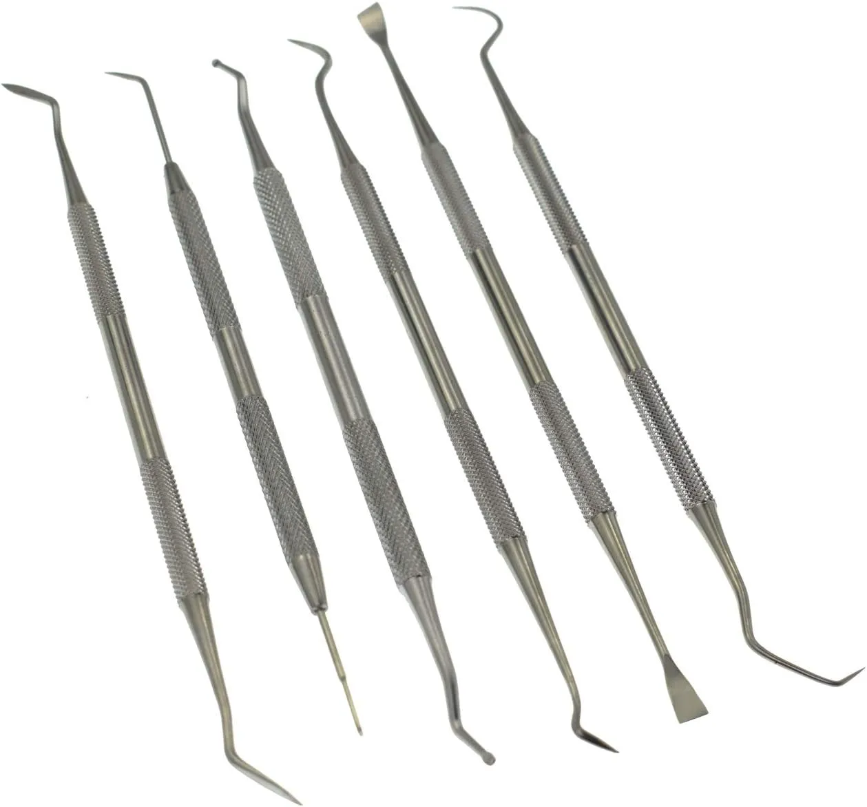 Gun Cleaning Brush & Pick Kit-Double Ended Brass Copper Nylon Steel Brush & Metal Picks Set