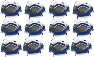 Intex River Run Single Person Inflatable Connecting Lounge Tube