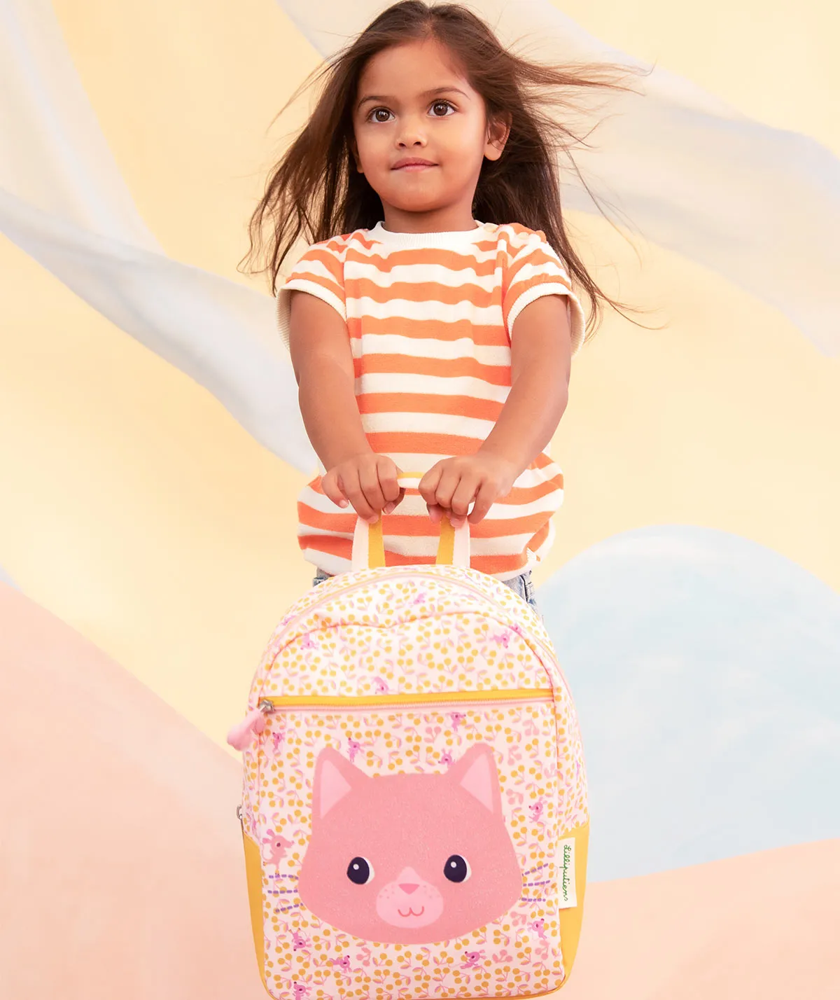 Jeanne Cat Backpack - Pink