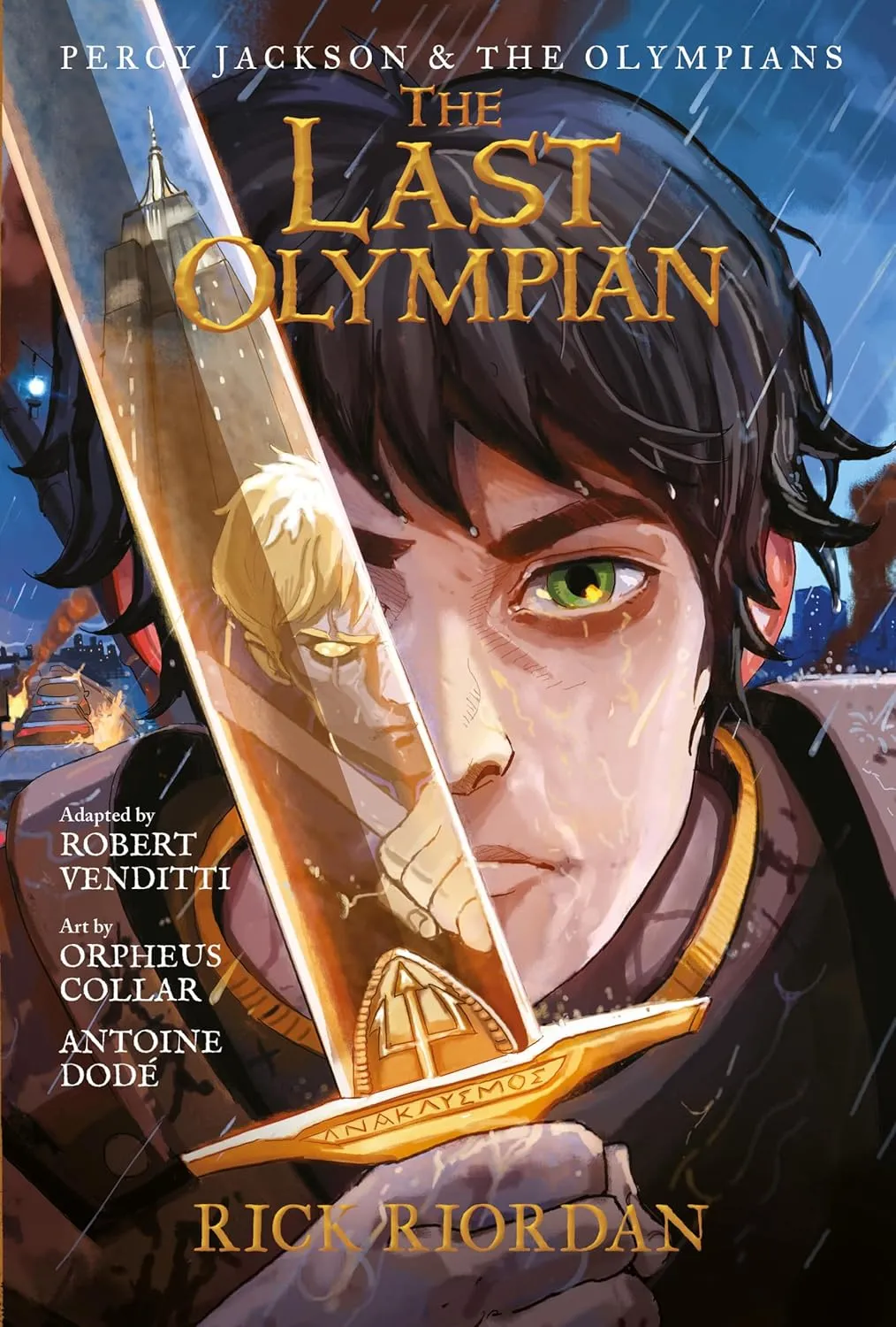Percy Jackson and the Olympians: Last Olympian: The Graphic Novel, The (Percy Jackson & the Olympians) Hardcover  Illustrated, August 13, 2019