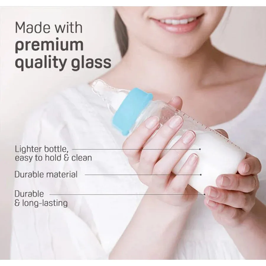 Pigeon Glass Bottle SN 120 ML (White)