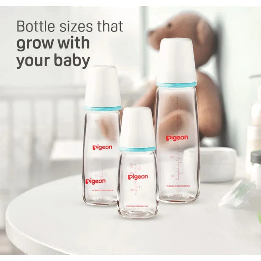 Pigeon Glass Bottle SN 120 ML (White)