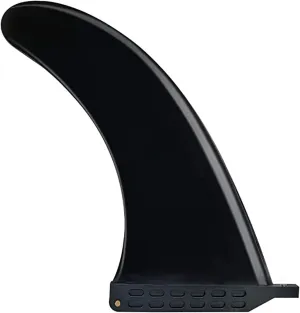 Surfing Fins 9 Inch SUP Surf Fins Detachable PVC Single Center Fin for Surfboard Longboard Paddleboard