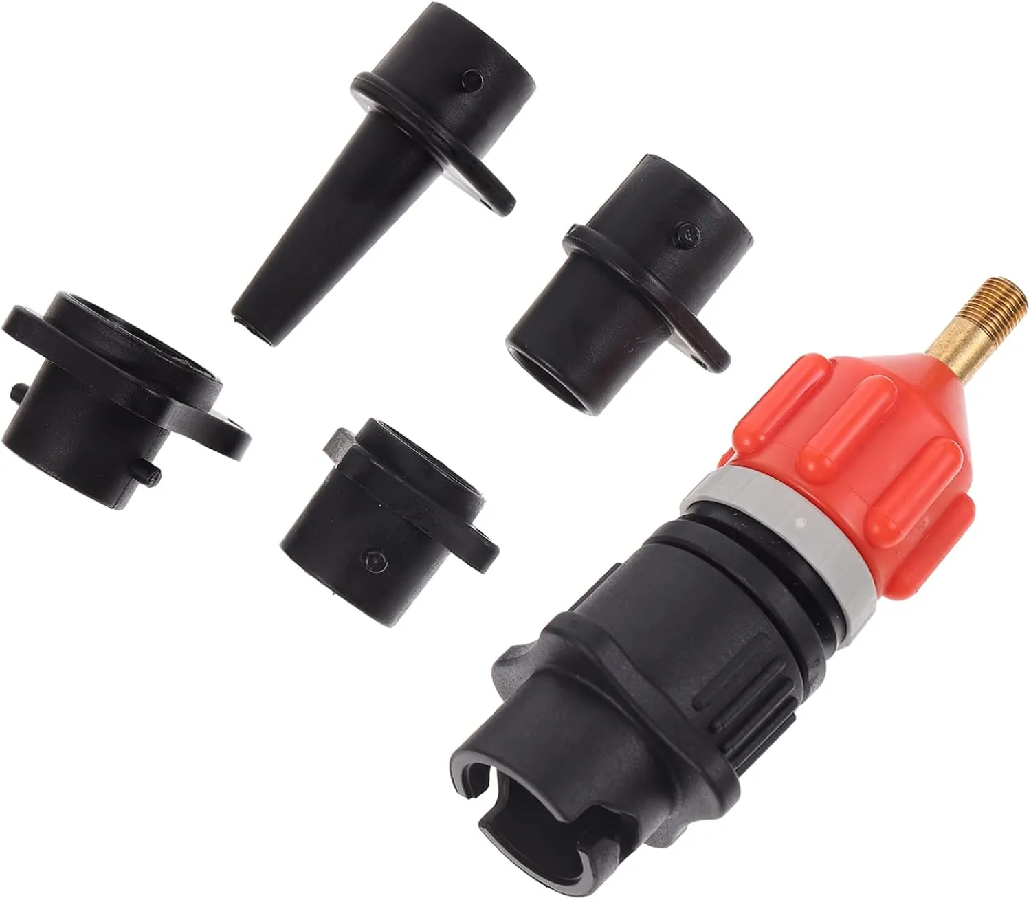 YARNOW Air Pump Valve Adapter Set Inflatable Boat Sup Pump Adaptor Simple Fast Install for Paddleboards Canoes
